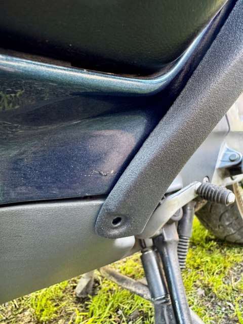 Deflektory Osłony na nogi Honda ST1100 Pan European - DRUK 3D - PETG-CF !