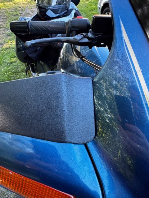 Deflektory Osłony rąk Honda ST1100 Pan European - DRUK 3D - PETG-CF !