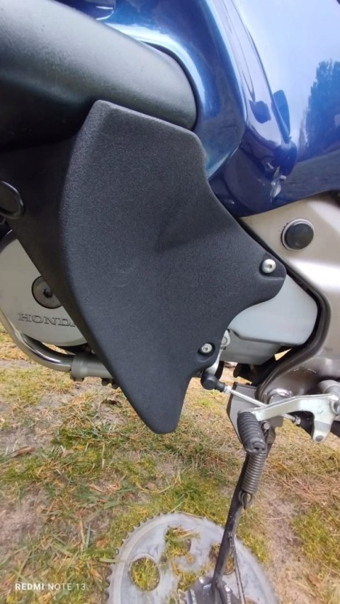 Deflektory na nogi Honda Deauville N650V -Osłony nóg - DRUK 3D - PETG-CF