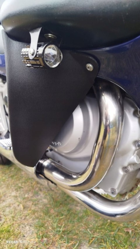 Deflektory na nogi Honda Deauville N650V -Osłony nóg - DRUK 3D - PETG-CF