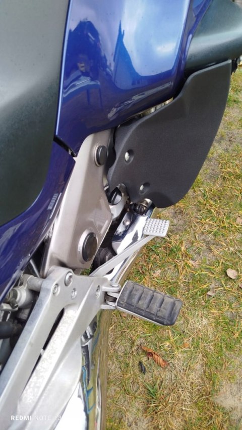 Deflektory na nogi Honda Deauville N650V -Osłony nóg - DRUK 3D - PETG-CF