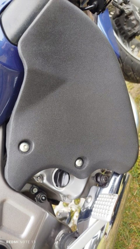 Deflektory na nogi Honda Deauville N650V -Osłony nóg - DRUK 3D - PETG-CF