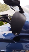 Deflektory osłony rąk Handbar Honda Deauville NT 650V Druk 3D PETG-CF