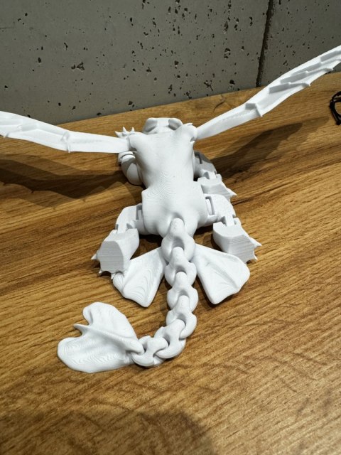 FLEXI Szczerbatek BIAŁA FURIA Toothless Jak wytresować Smoka - TIK TOK