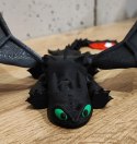 FLEXI Szczerbatek NOCNA FURIA Toothless Jak wytresować Smoka - TIK TOK
