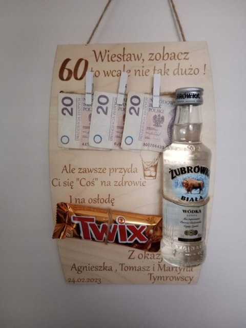 Prezent urodziny 30 40 50 TO WCALE NIE TAK DUŻO