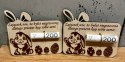 Wielkanocny bon podarunkowy na pieniądze - prezent Wielkanoc