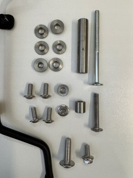 Zestaw montażowy Deflektory na nogi Honda Deauville N650V - Osłony nóg