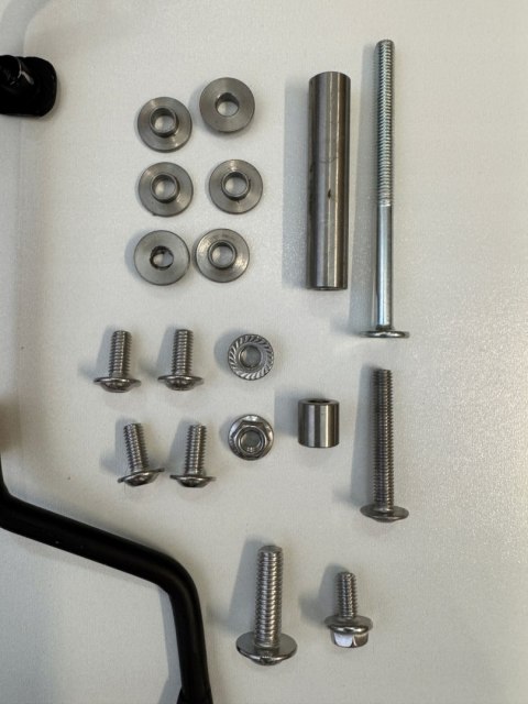 Zestaw montażowy Deflektory na nogi Honda Deauville N650V - Osłony nóg