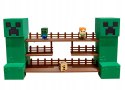 Półka Kolekcjonerska Duża MINECRAFT Ekspozytor Figurki Kinder Joy