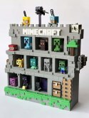 Półka Kolekcjonerska MINECRAFT Ekspozytor Figurki Kinder Joy