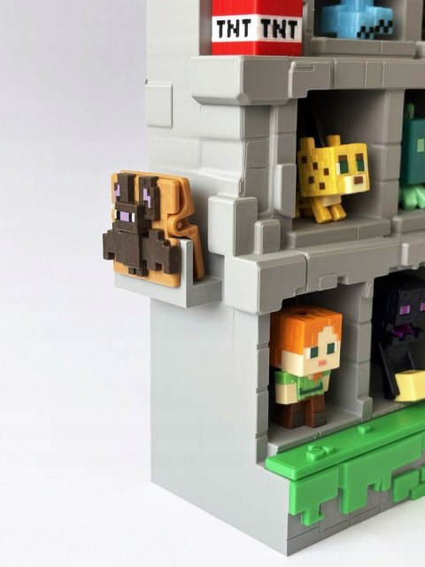 Półka Kolekcjonerska MINECRAFT Ekspozytor Figurki Kinder Joy